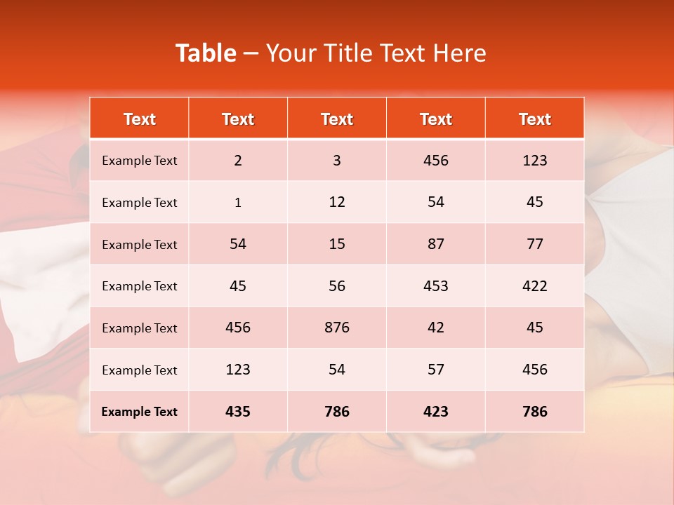 A Man And A Woman Laying On A Bed Together PowerPoint Template