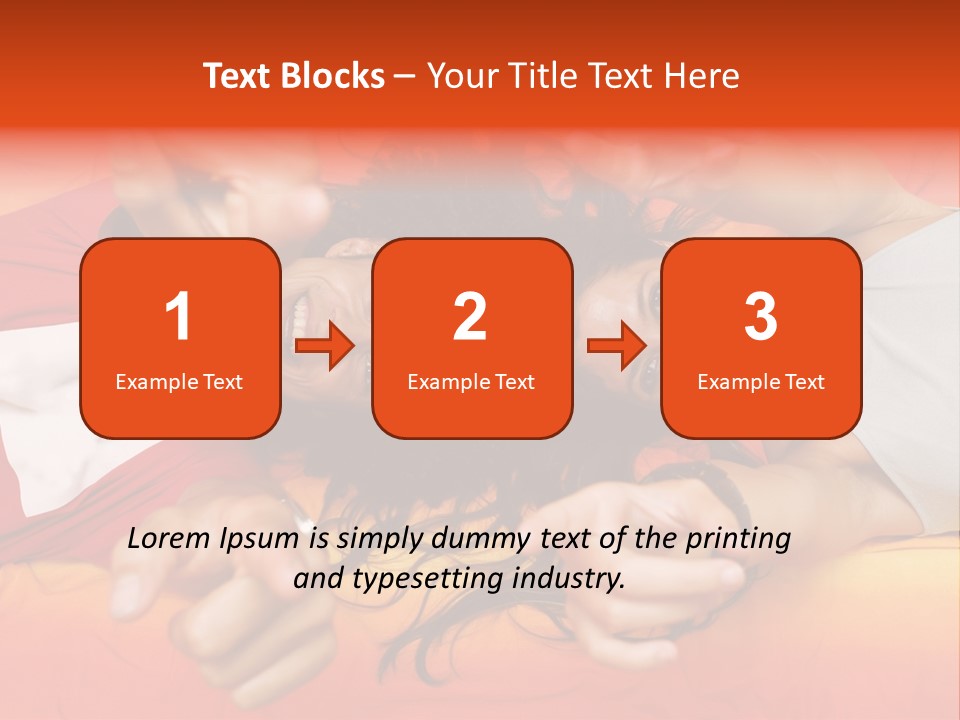 A Man And A Woman Laying On A Bed Together PowerPoint Template