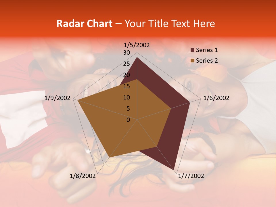 A Man And A Woman Laying On A Bed Together PowerPoint Template