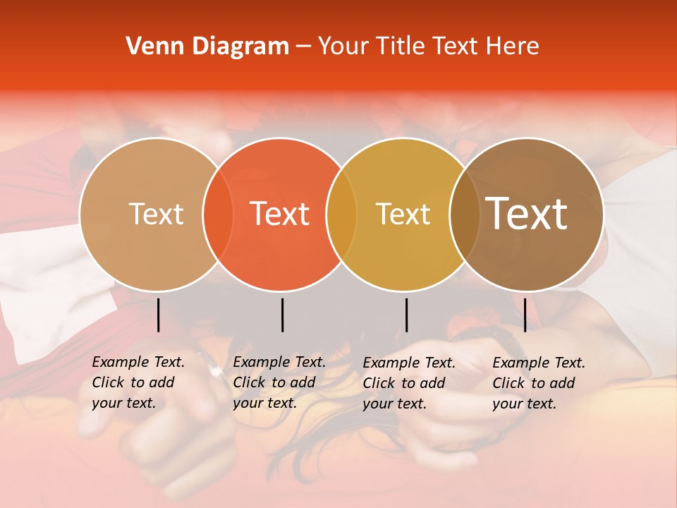 A Man And A Woman Laying On A Bed Together PowerPoint Template