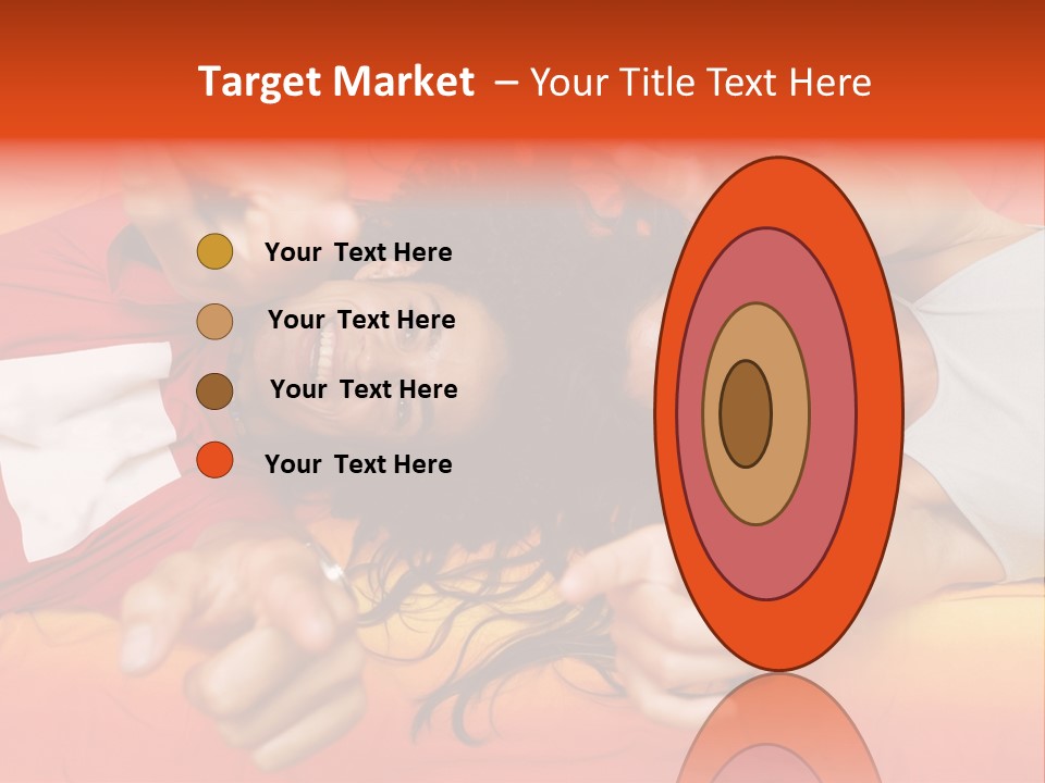 A Man And A Woman Laying On A Bed Together PowerPoint Template