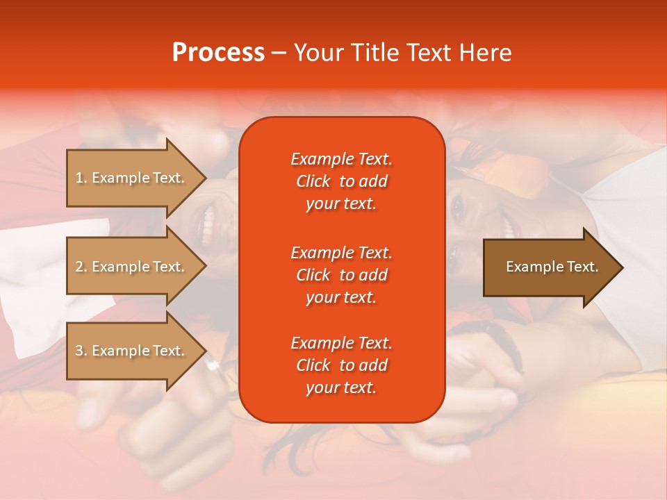 A Man And A Woman Laying On A Bed Together PowerPoint Template