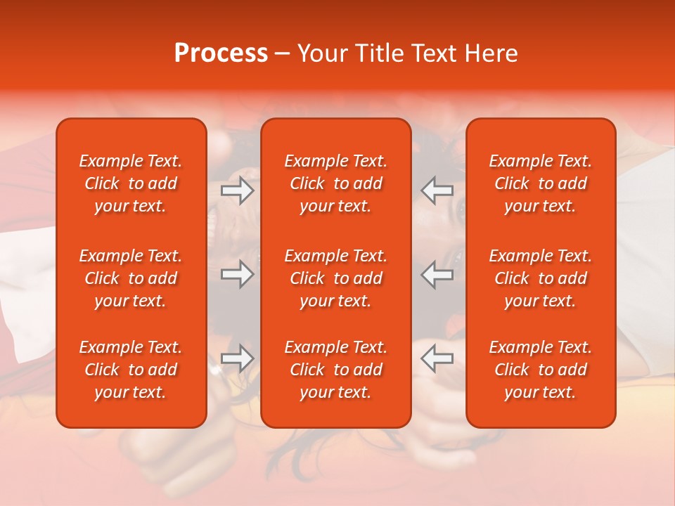 A Man And A Woman Laying On A Bed Together PowerPoint Template