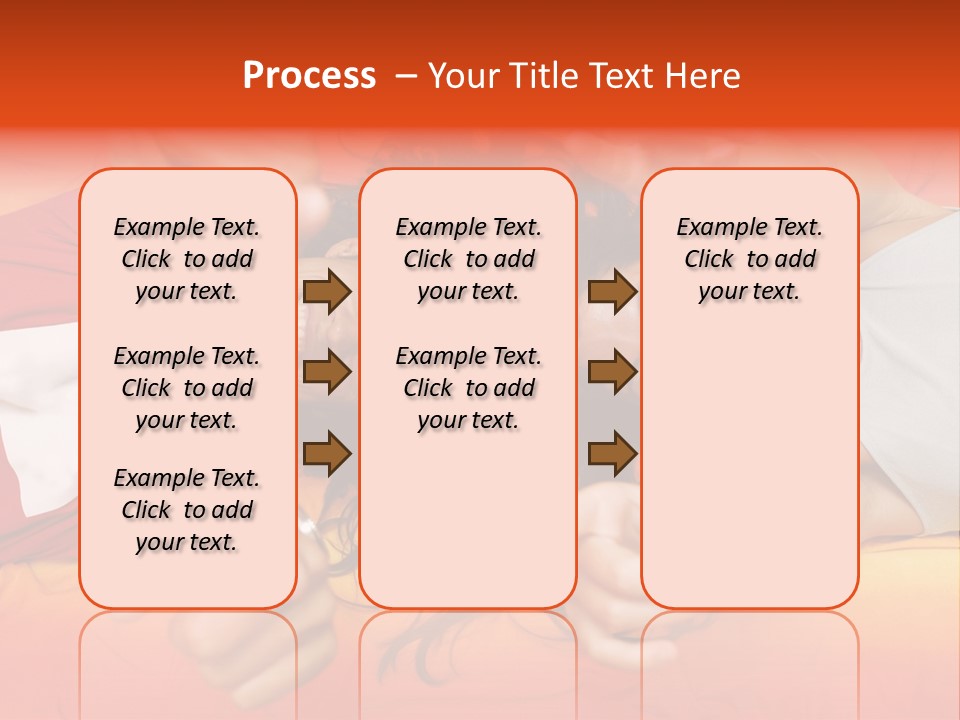 A Man And A Woman Laying On A Bed Together PowerPoint Template