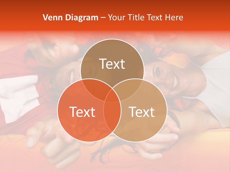 A Man And A Woman Laying On A Bed Together PowerPoint Template