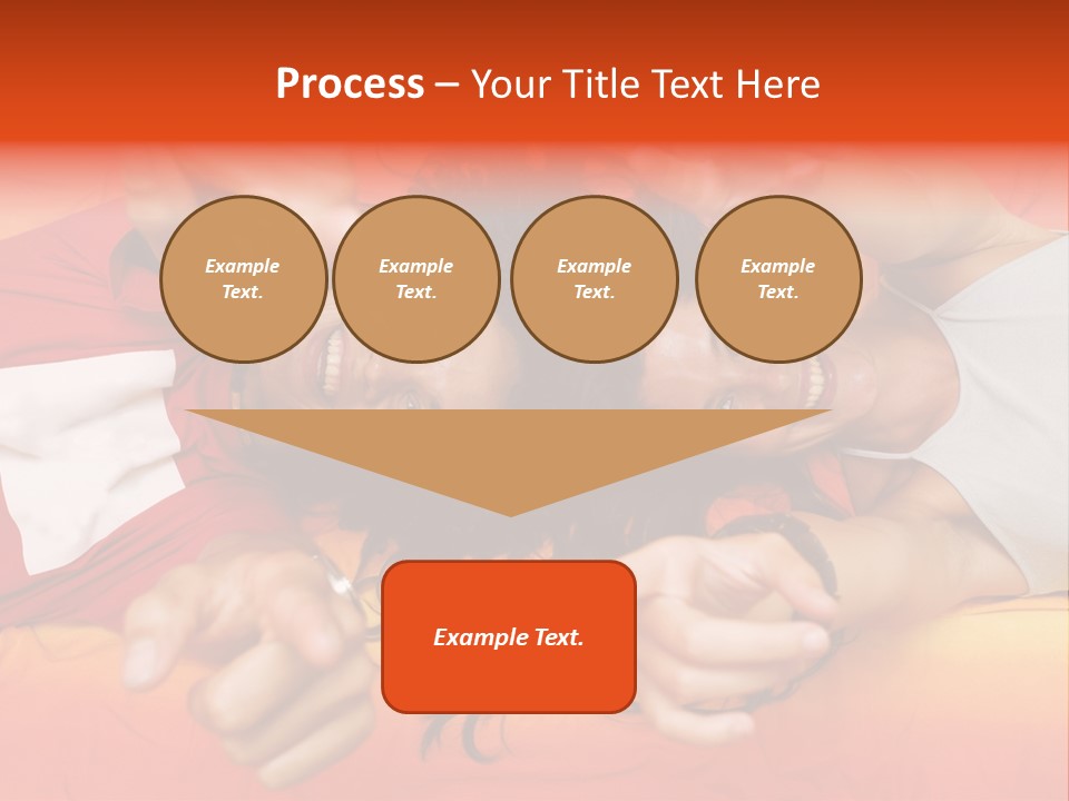 A Man And A Woman Laying On A Bed Together PowerPoint Template