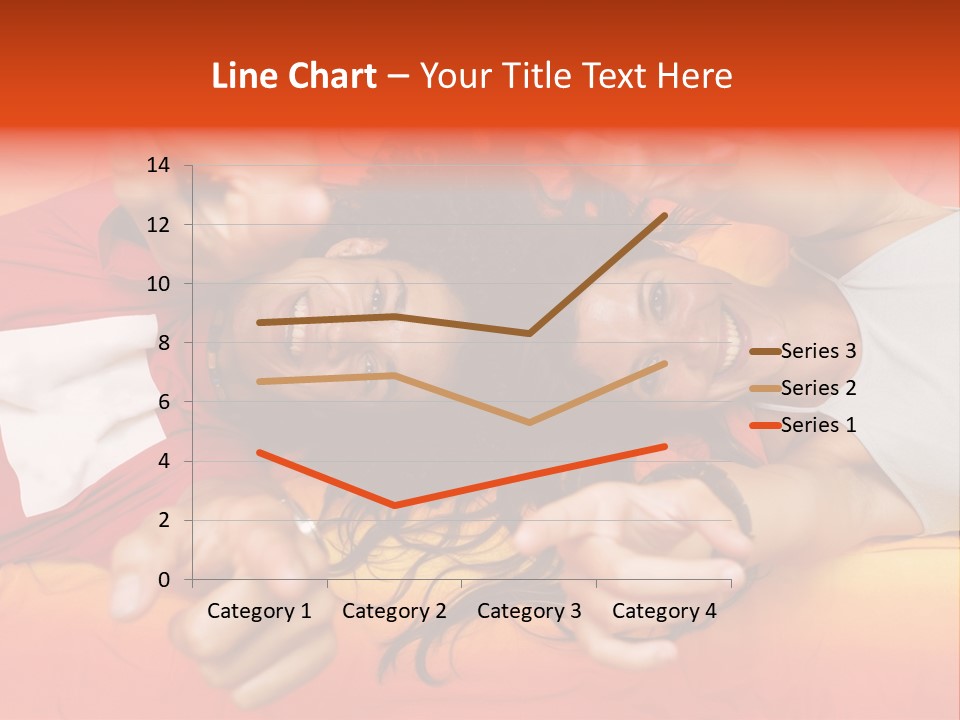 A Man And A Woman Laying On A Bed Together PowerPoint Template