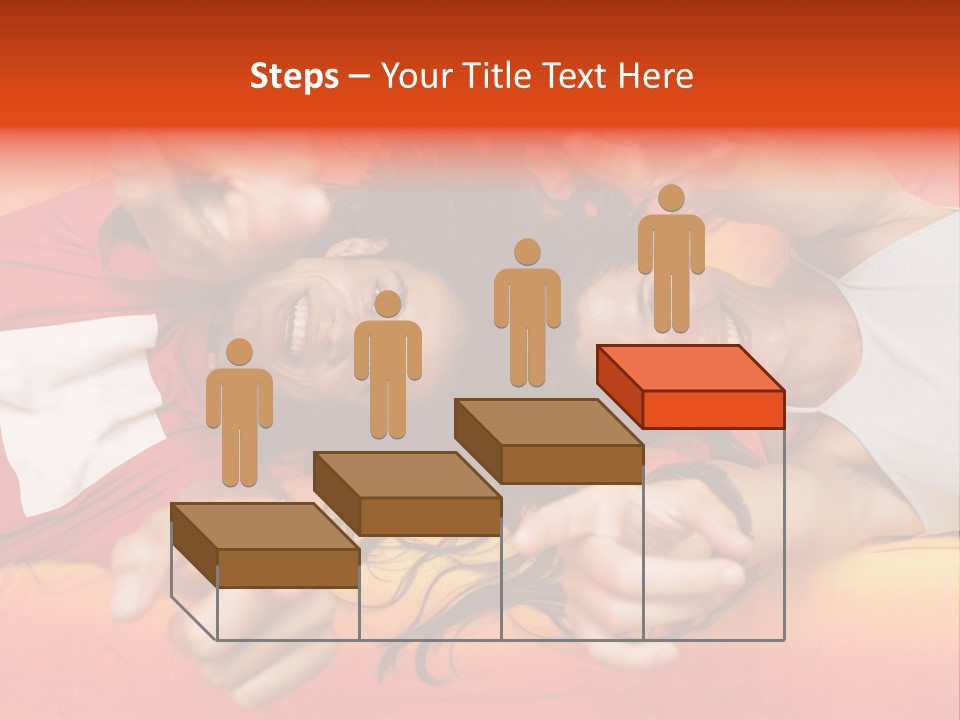 A Man And A Woman Laying On A Bed Together PowerPoint Template