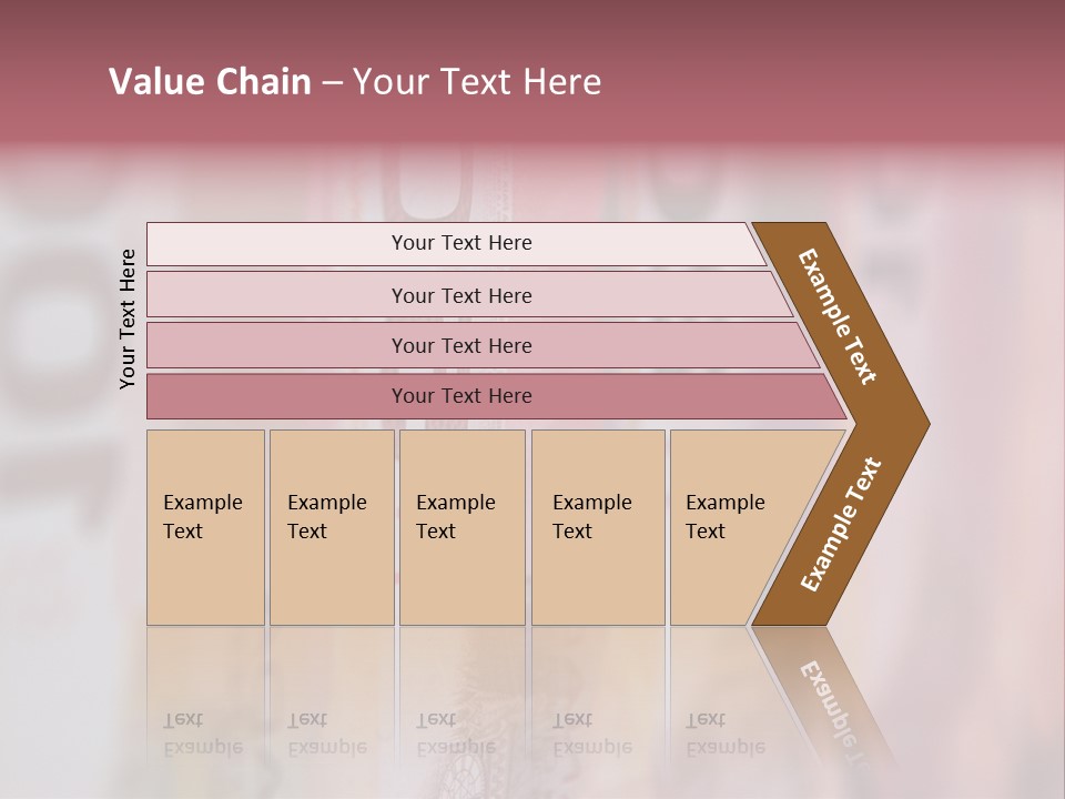 A Number Of Different Bank Notes On A Table PowerPoint Template