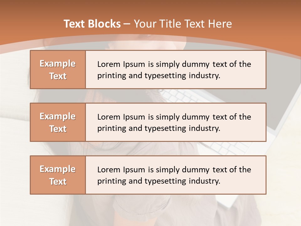 Relatives Hope Senior PowerPoint Template