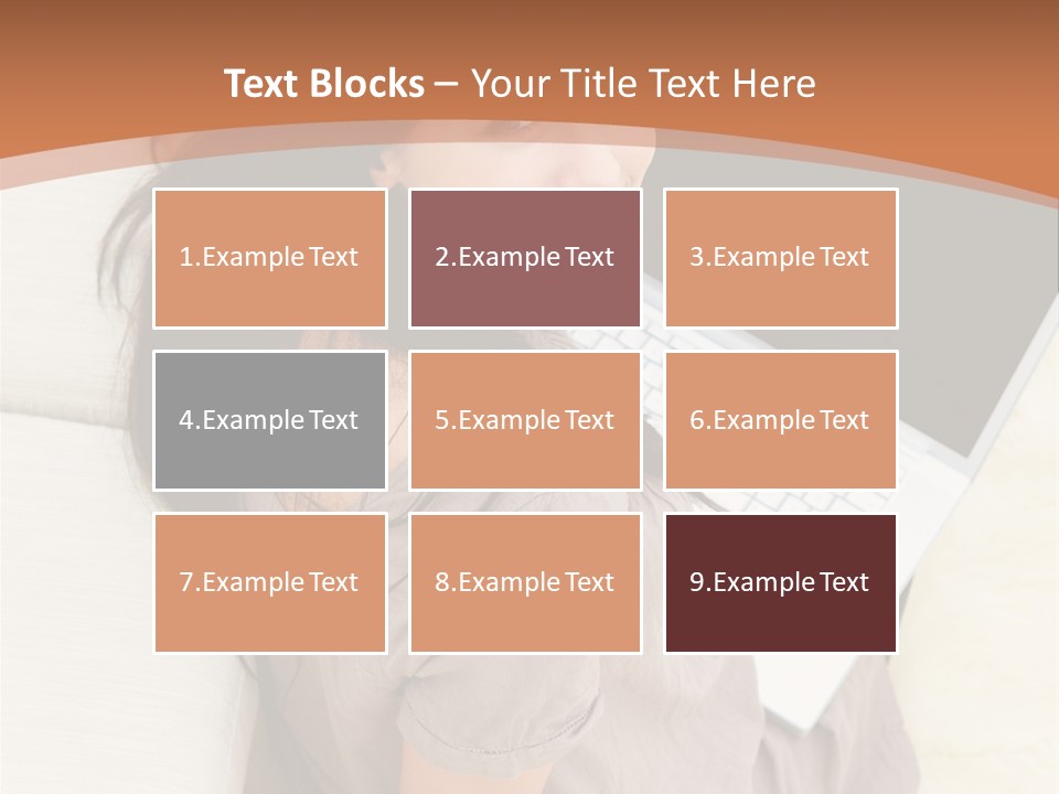 Relatives Hope Senior PowerPoint Template