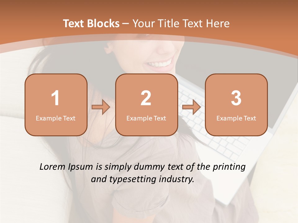Relatives Hope Senior PowerPoint Template