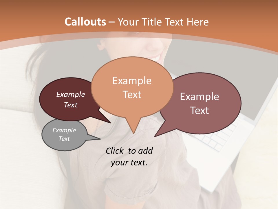 Relatives Hope Senior PowerPoint Template