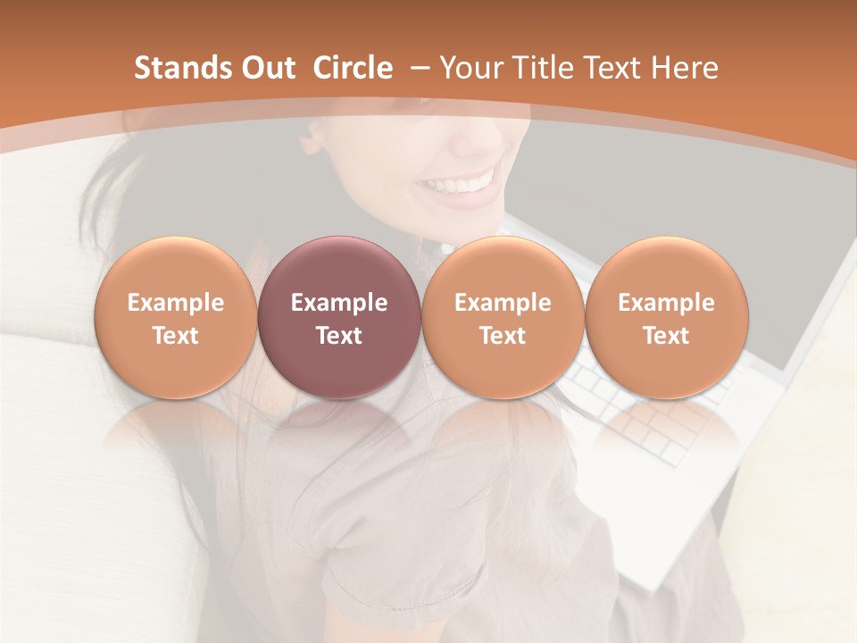 Relatives Hope Senior PowerPoint Template