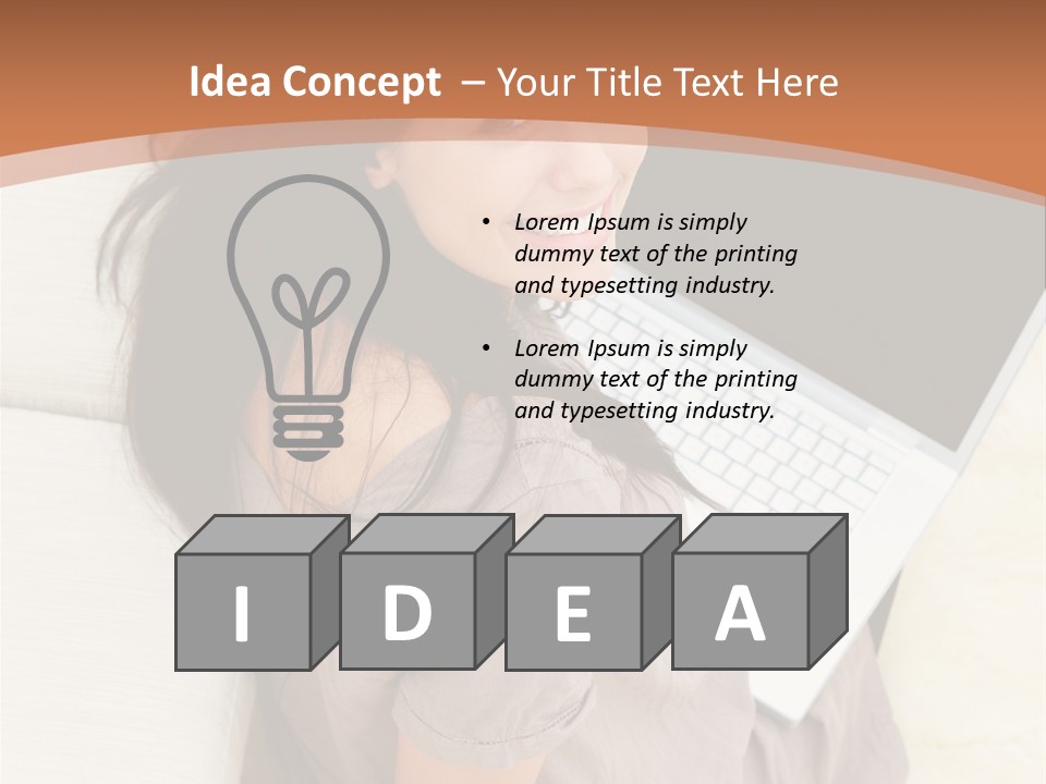 Relatives Hope Senior PowerPoint Template