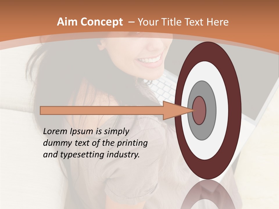 Relatives Hope Senior PowerPoint Template