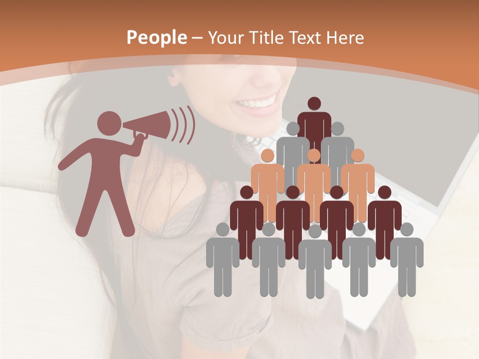 Relatives Hope Senior PowerPoint Template