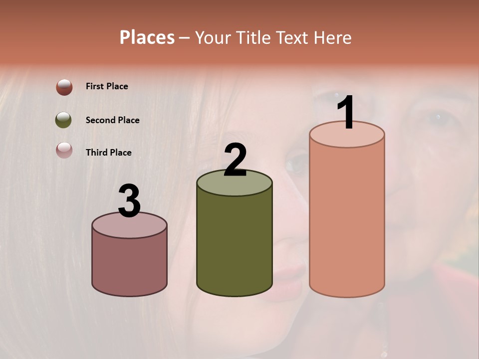 Relatives Hope Senior PowerPoint Template