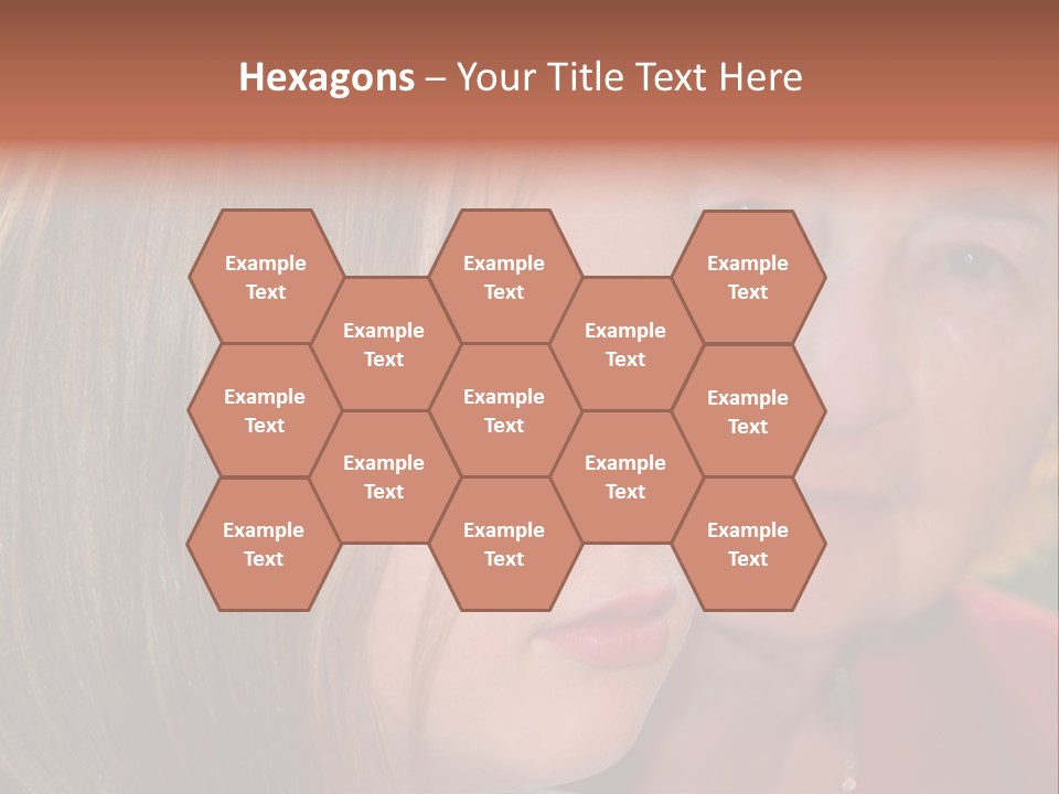 Relatives Hope Senior PowerPoint Template