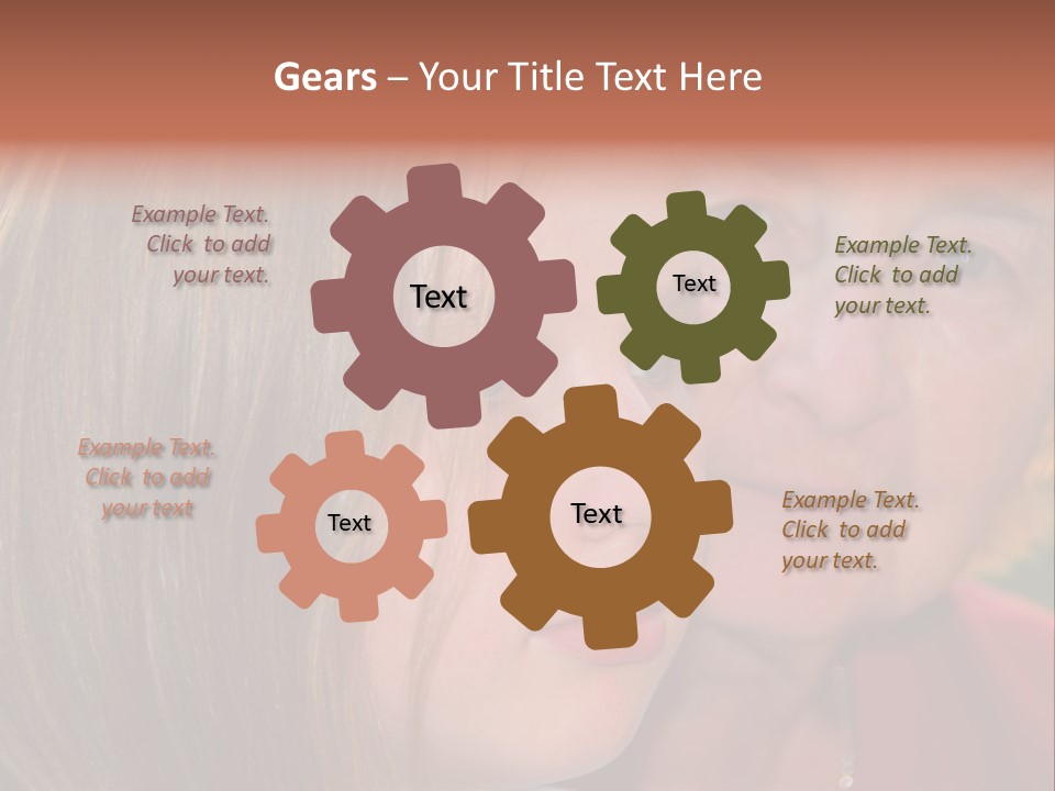 Relatives Hope Senior PowerPoint Template