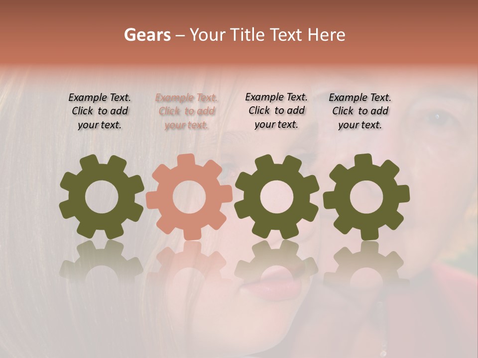 Relatives Hope Senior PowerPoint Template