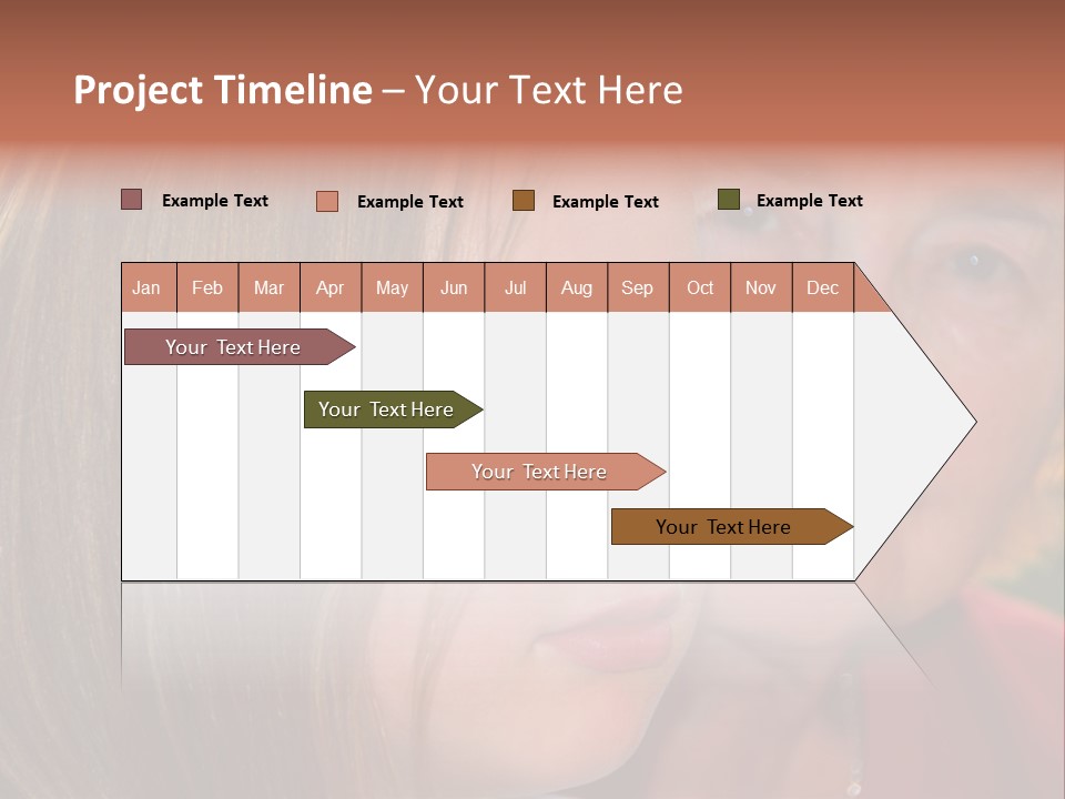 Relatives Hope Senior PowerPoint Template