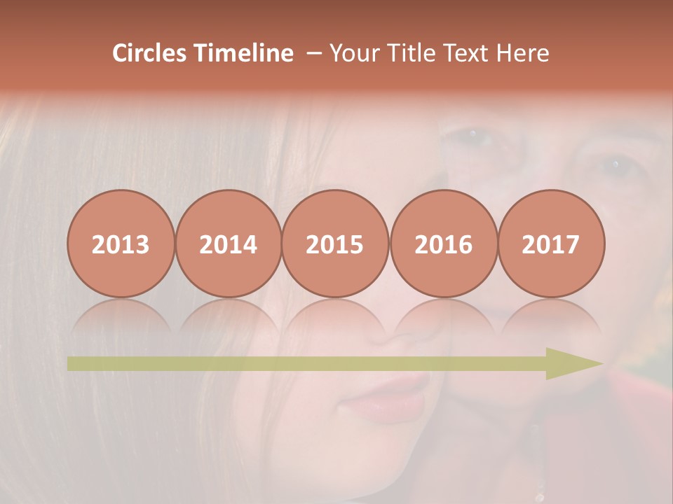 Relatives Hope Senior PowerPoint Template