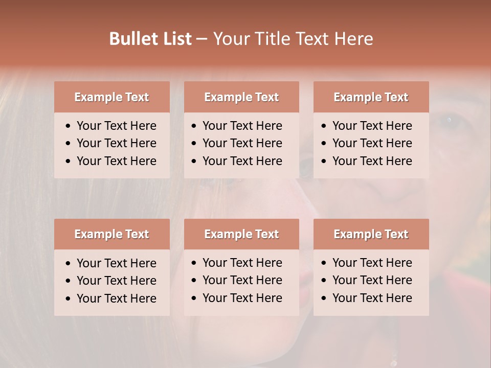 Relatives Hope Senior PowerPoint Template