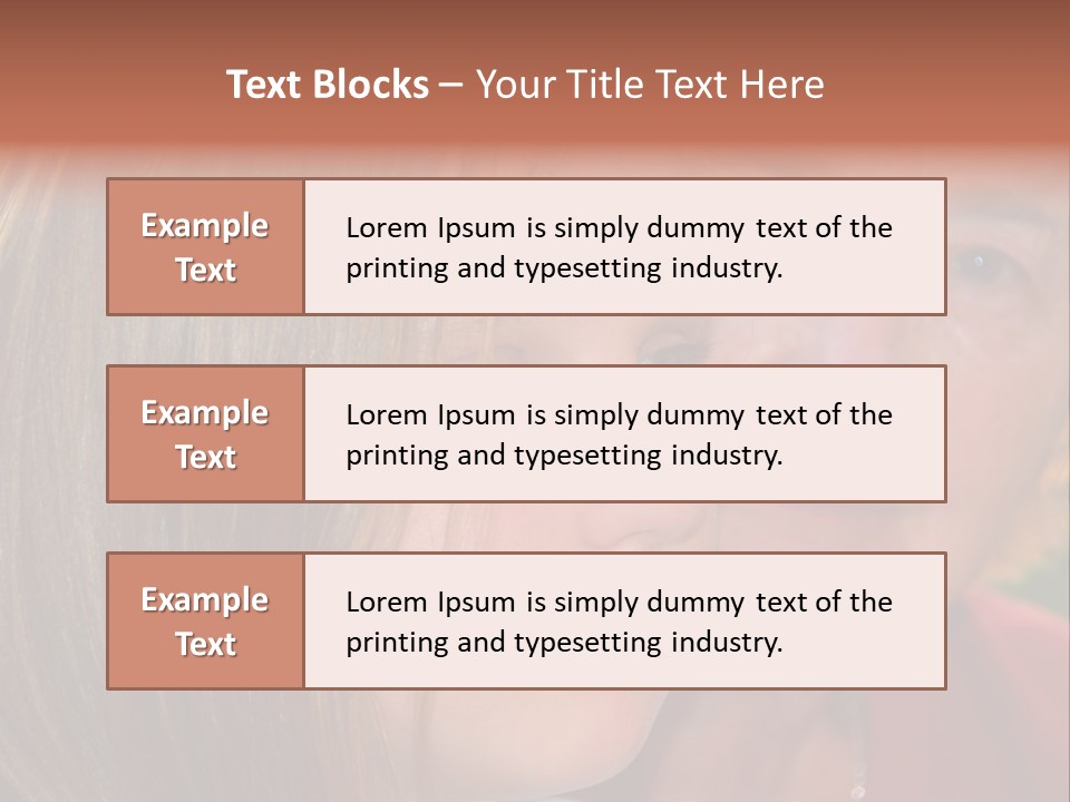Relatives Hope Senior PowerPoint Template
