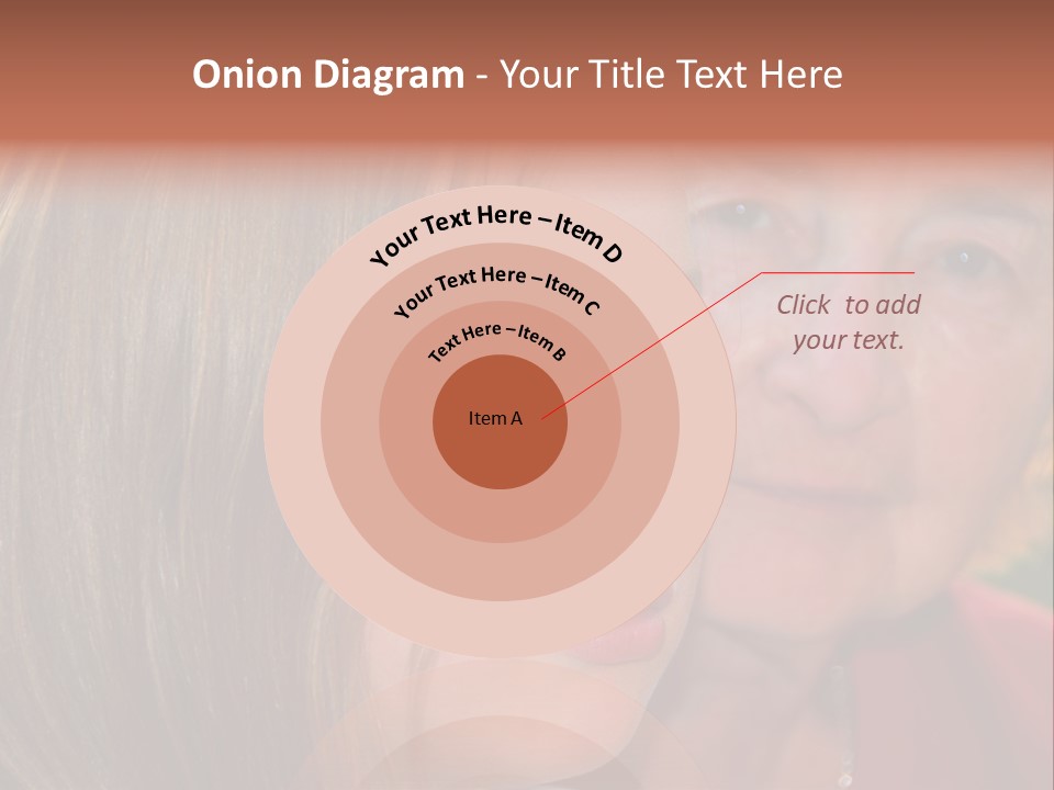 Relatives Hope Senior PowerPoint Template