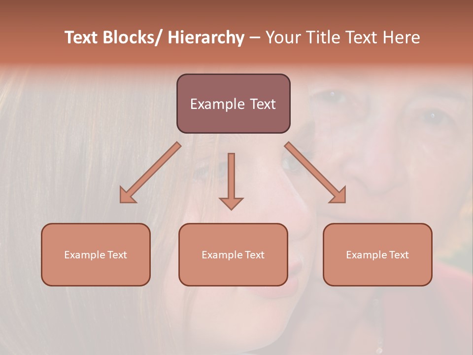 Relatives Hope Senior PowerPoint Template
