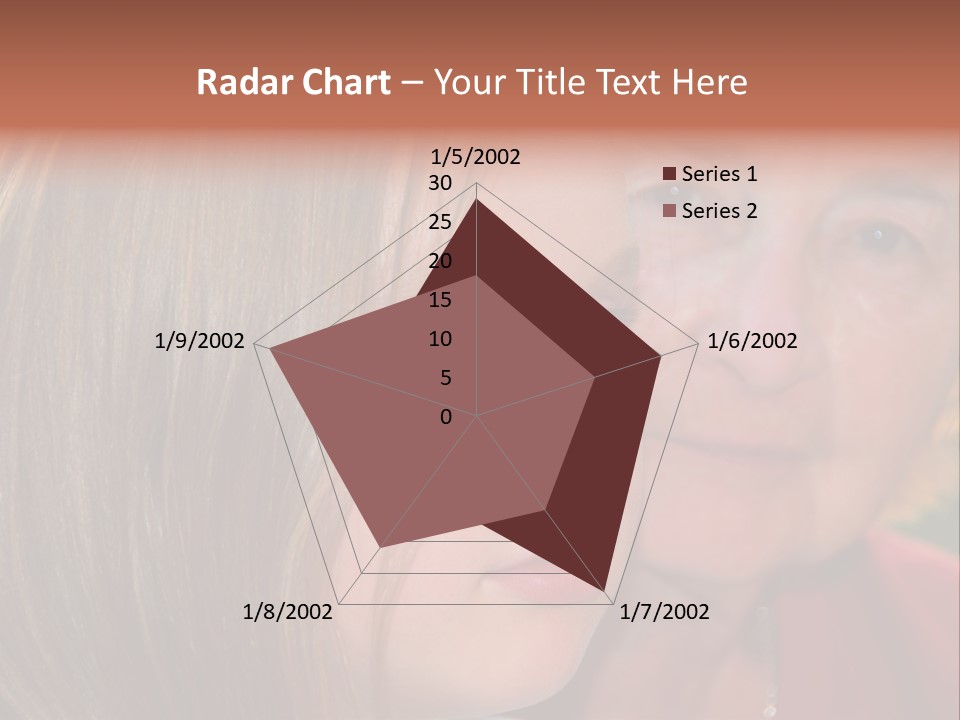 Relatives Hope Senior PowerPoint Template