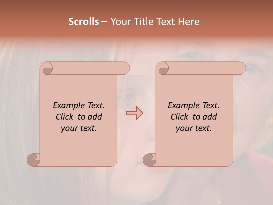 Relatives Hope Senior PowerPoint Template