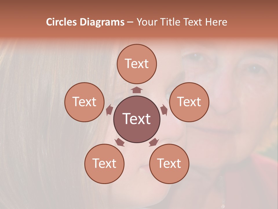 Relatives Hope Senior PowerPoint Template