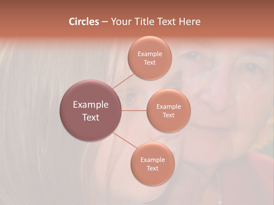 Relatives Hope Senior PowerPoint Template