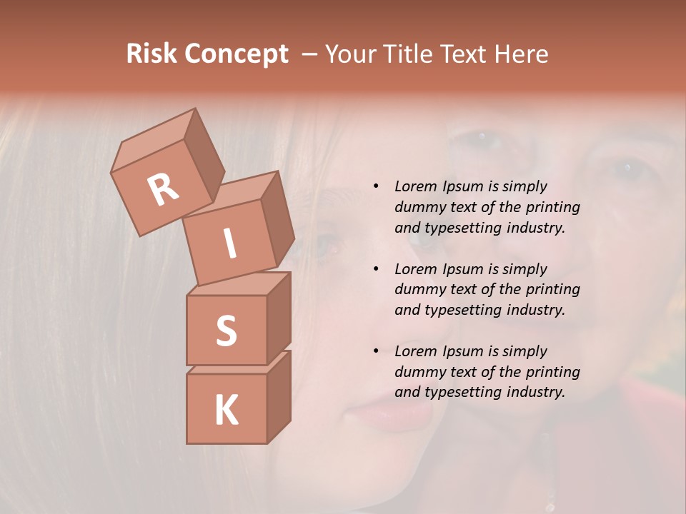 Relatives Hope Senior PowerPoint Template