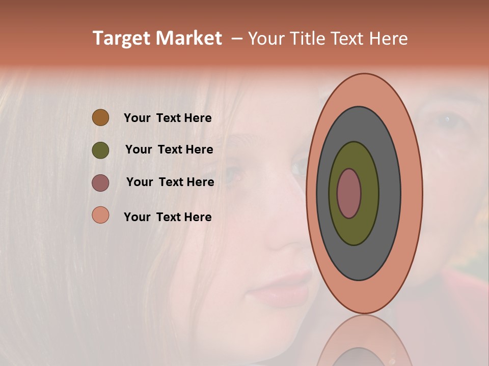 Relatives Hope Senior PowerPoint Template