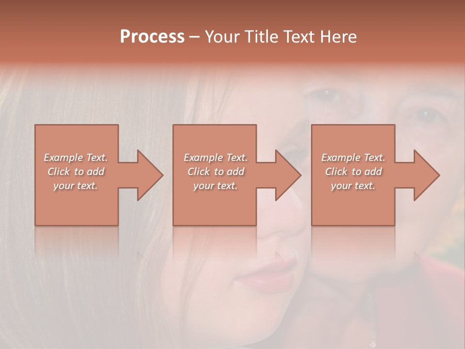 Relatives Hope Senior PowerPoint Template