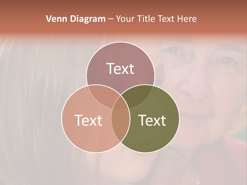 Relatives Hope Senior PowerPoint Template