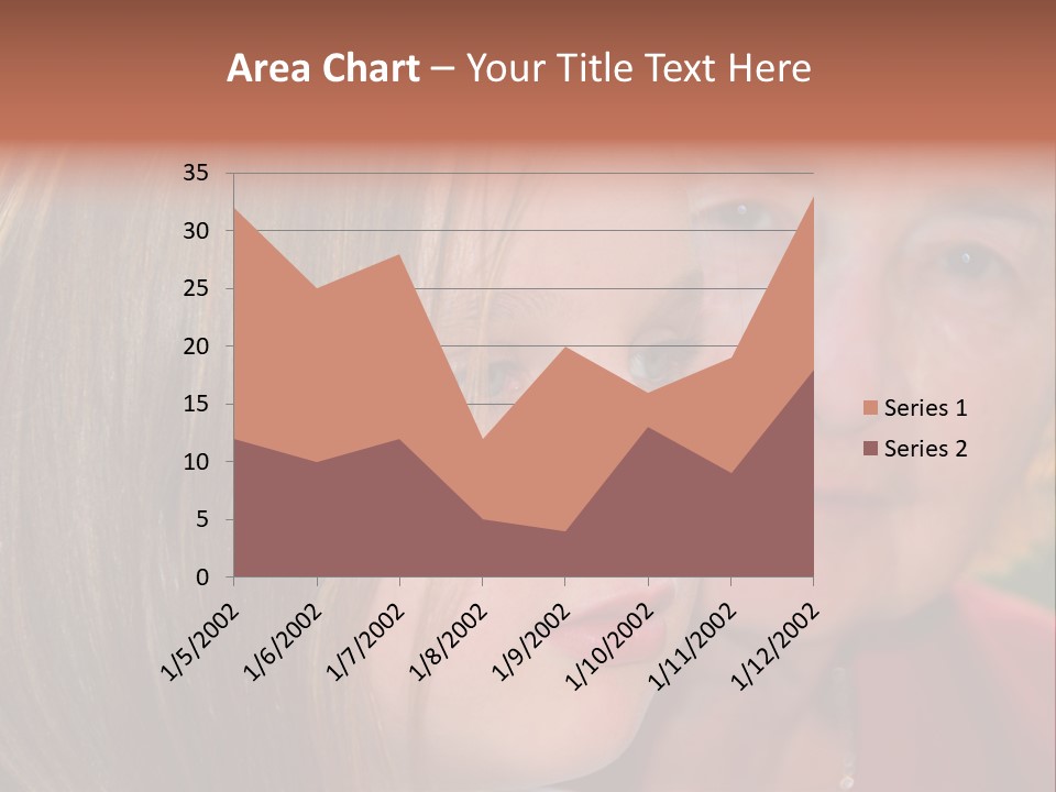 Relatives Hope Senior PowerPoint Template