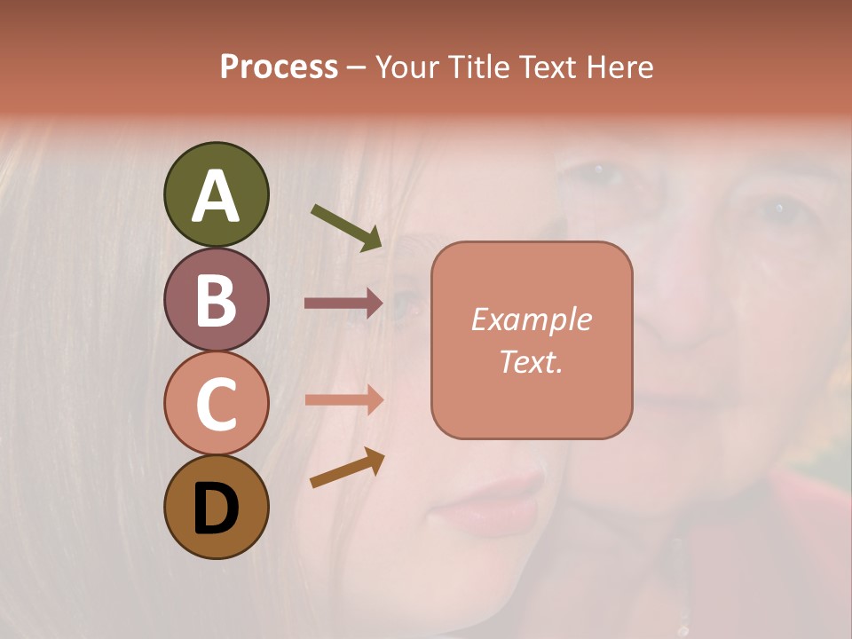 Relatives Hope Senior PowerPoint Template