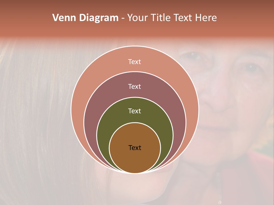 Relatives Hope Senior PowerPoint Template