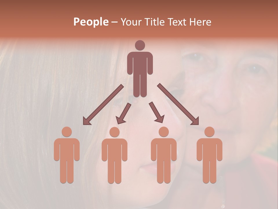 Relatives Hope Senior PowerPoint Template