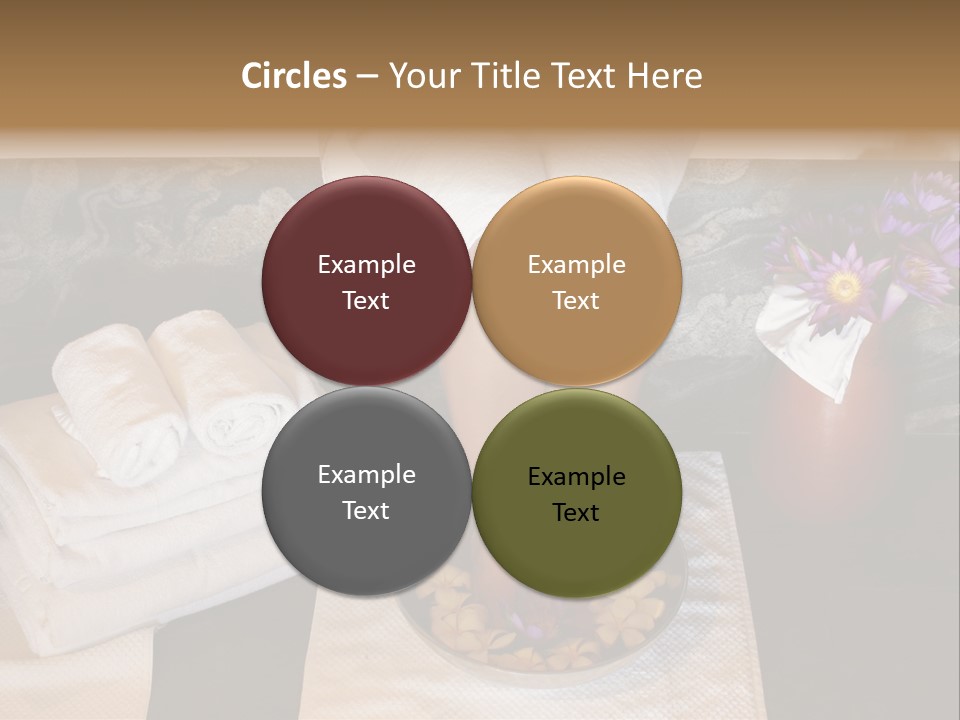 Skincare Soak Health PowerPoint Template