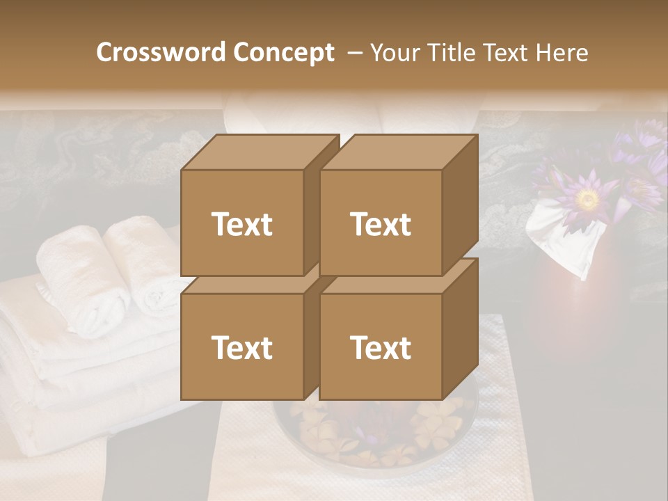 Skincare Soak Health PowerPoint Template