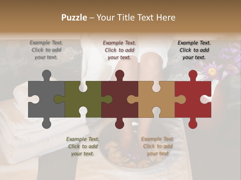 Skincare Soak Health PowerPoint Template