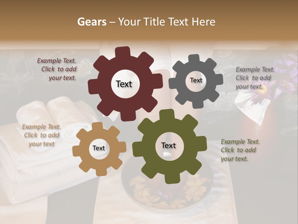 Skincare Soak Health PowerPoint Template