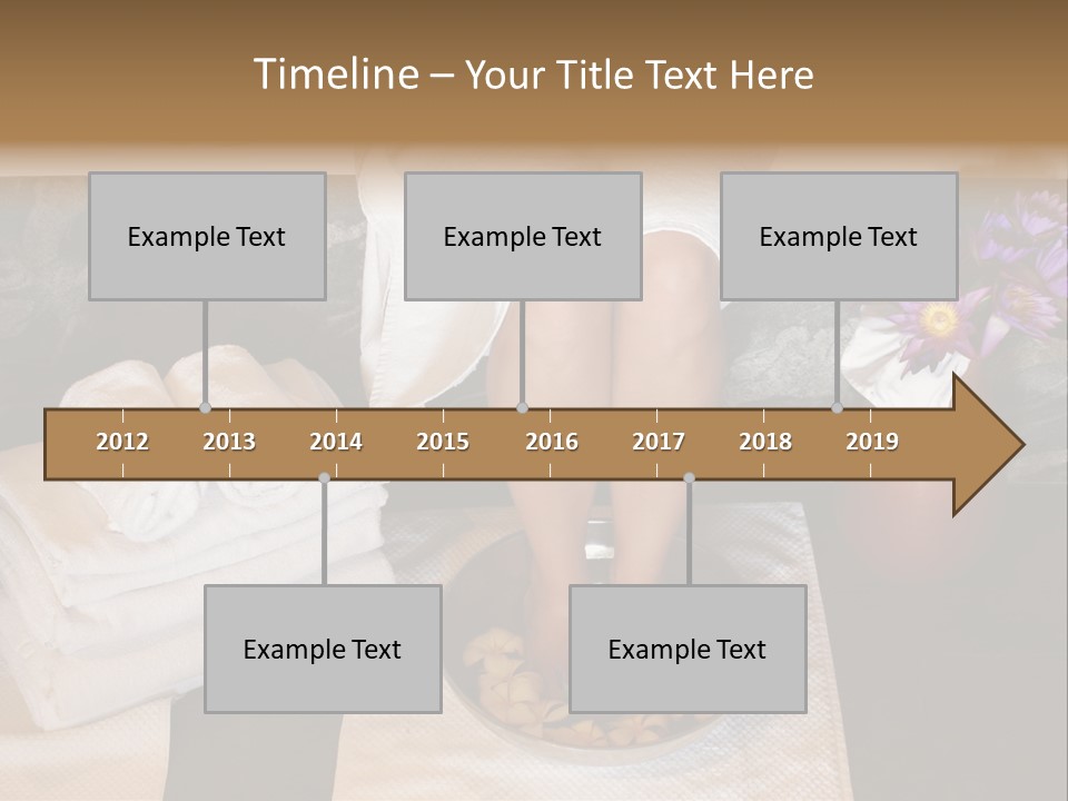 Skincare Soak Health PowerPoint Template
