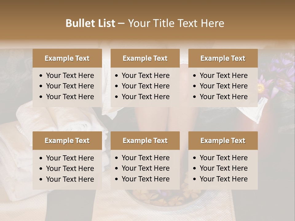 Skincare Soak Health PowerPoint Template