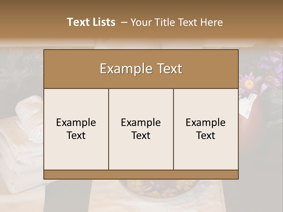 Skincare Soak Health PowerPoint Template